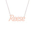 Gold Name Necklace - Reese